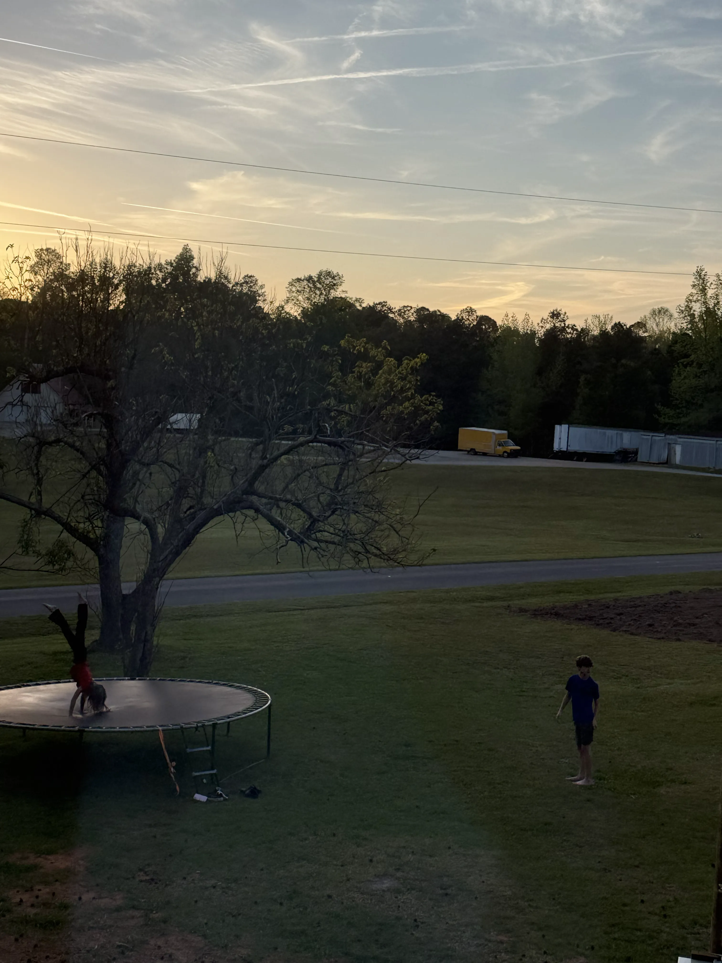 Littlejohn Road at dusk